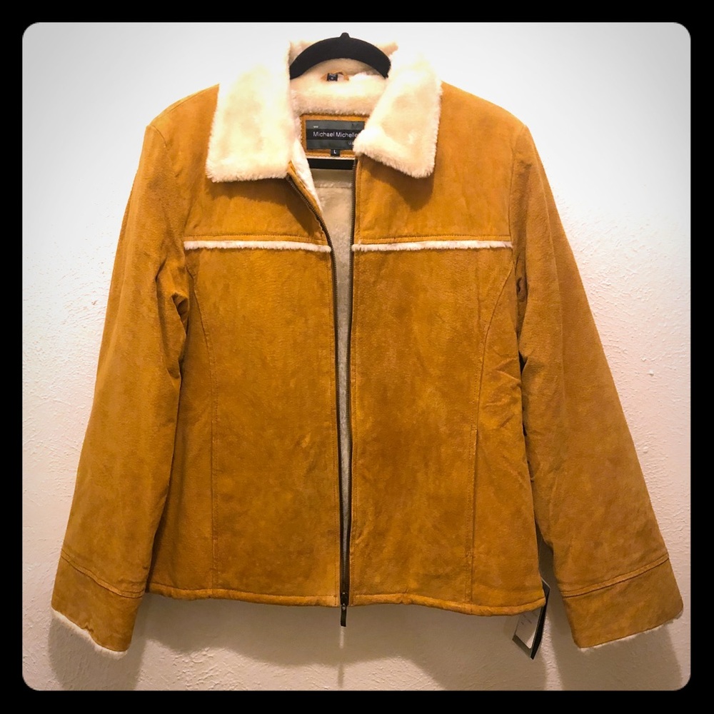 Michael Michelle Genuine Leather Jacket
